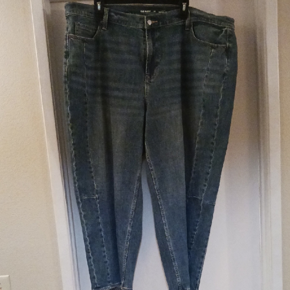 Old Navy Women's Dark Blue Skinny Jeans